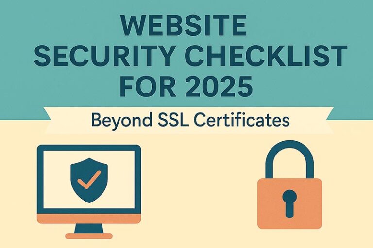 Website Security Checklist 2025