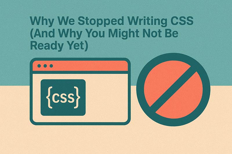 Why We Stopped Writing CSS (And Why You Might Not Be Ready Yet)